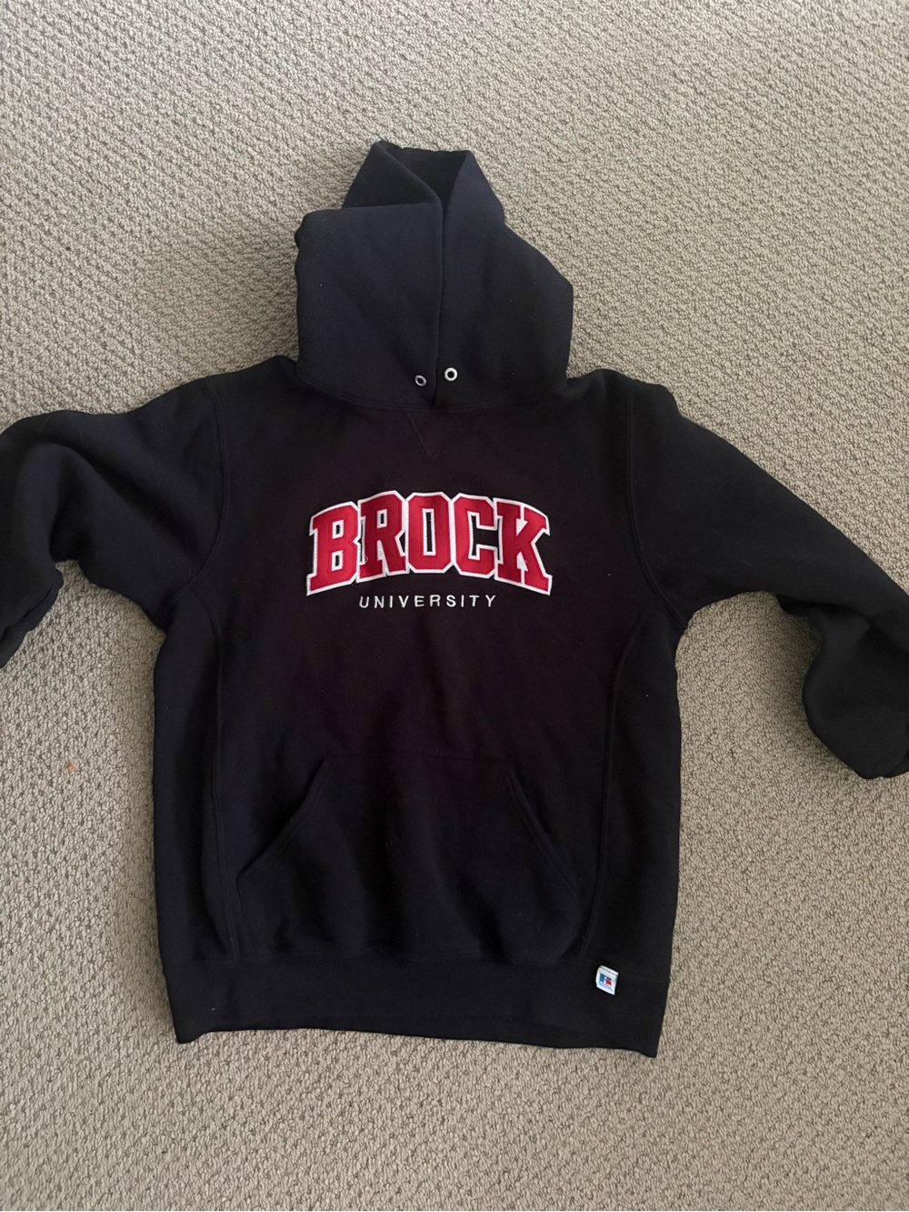 Men’s Russell Brock University Black Hoodie